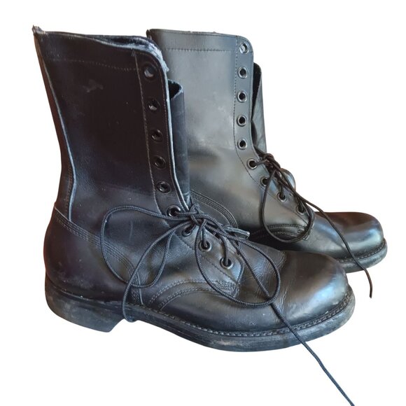 1967 Vietnam Vintage Combat Paratrooper Jump Boots Men’s 8 R Black 7-67 KI